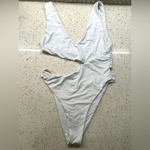 ALT one piece Gisele in white size small NWT